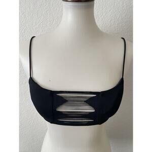 Vix Swim Bikini Top Zoe Eleonor Cut Out Swimwear Summer Beach